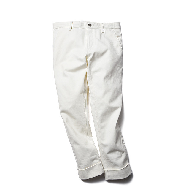 【ビームス ウィメン/BEAMS WOMEN】 VONDEL / ホワイト デニム チノ [送料無料]