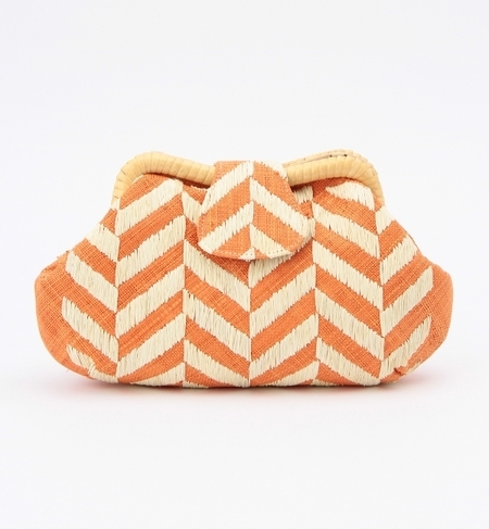 Larone / 2WAY クラッチバッグ Chevron