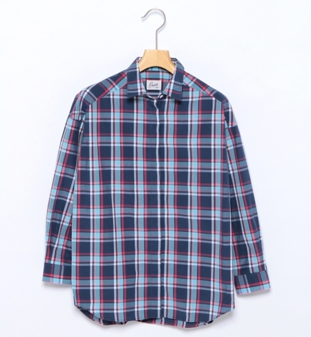 ORIAN / チェック ビッグシャツ