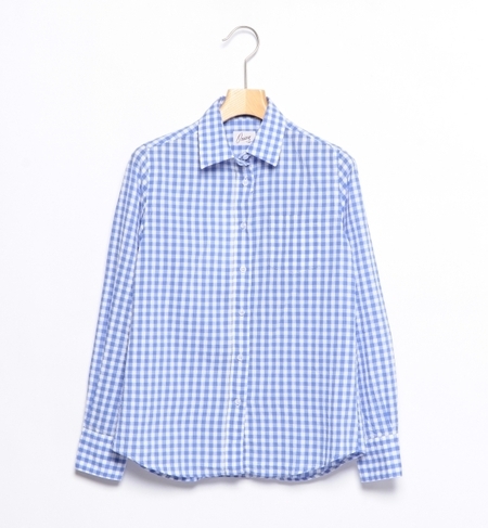 ORIAN / サッカー ギンガムチェック ミニ シャツ