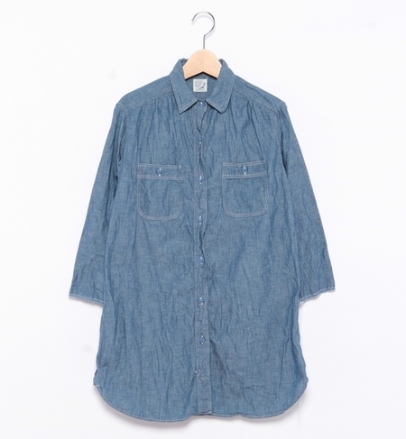 orslow×BEAMS BOY / ロング ワーク シャツ