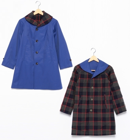 リバーシブル ショールコート 15SS
