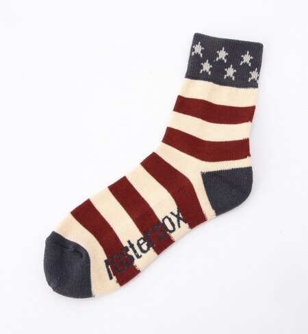 【ビームス ウィメン/BEAMS WOMEN】 ROSTER SOCKS / USA フラッグ [3000円(税込)以上で送料無料]