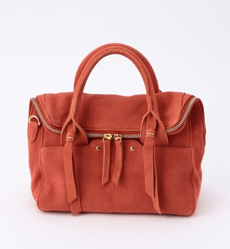 Le Vernis / ZIP フラップ スエード 2WAY バッグ