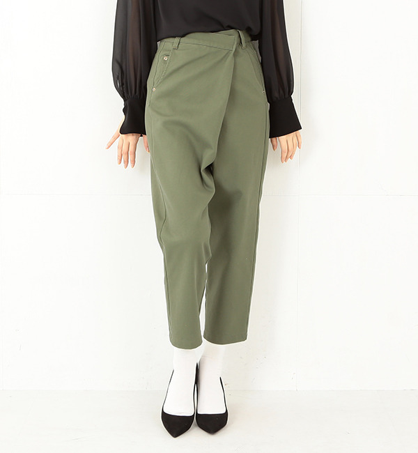 【ビームス ウィメン/BEAMS WOMEN】 RBS / フロント アシメ パンツ [送料無料]