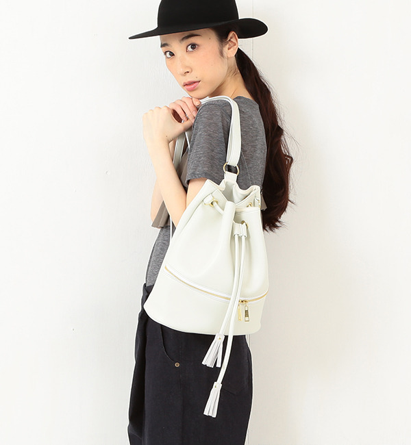 【ビームス ウィメン/BEAMS WOMEN】 ミニ スクエア リュック & ショルダー [送料無料]
