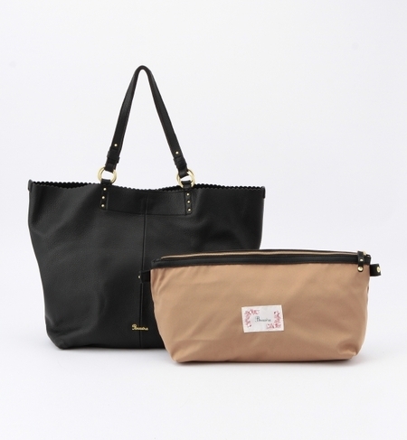 Beau're×BEAMS / 別注 レザー トートバッグ