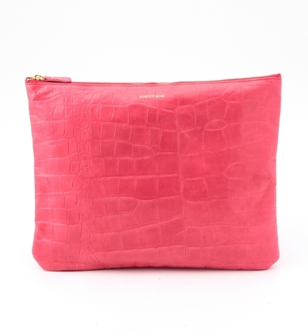 【GLOW7月号掲載】BARDOT ROSE / ジェントル クロコ クラッチバッグ