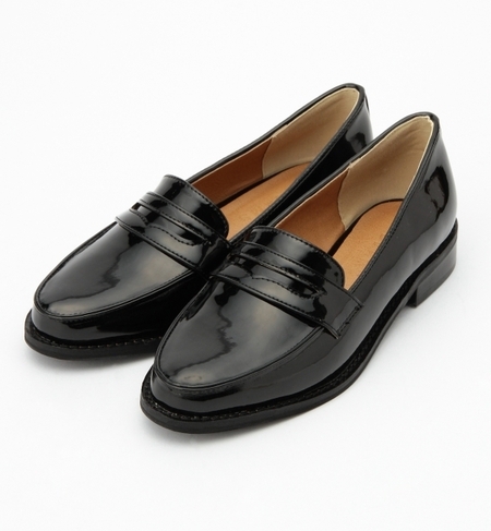 【ビームス ウィメン/BEAMS WOMEN】 【FUDGE 5月号掲載】Ray BEAMS / エナメル調 コインローファー [送料無料]
