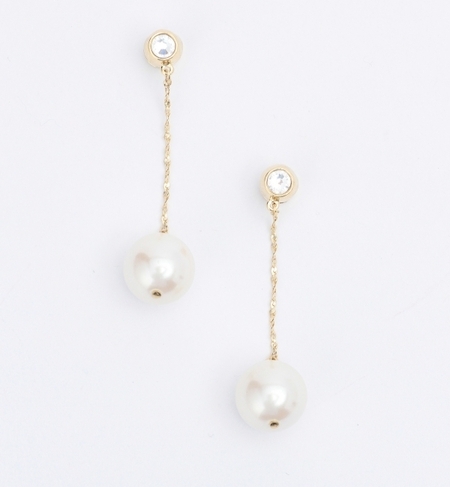 Jewel Casket / チェーンパール イヤリング
