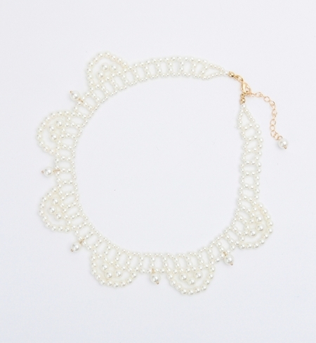 【ビームス ウィメン/BEAMS WOMEN】 MEM / パール レース ネックレス [送料無料]