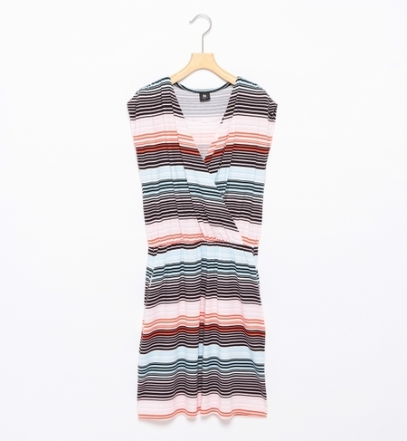 nanso / BEAT DRESS ボーダー ワンピース