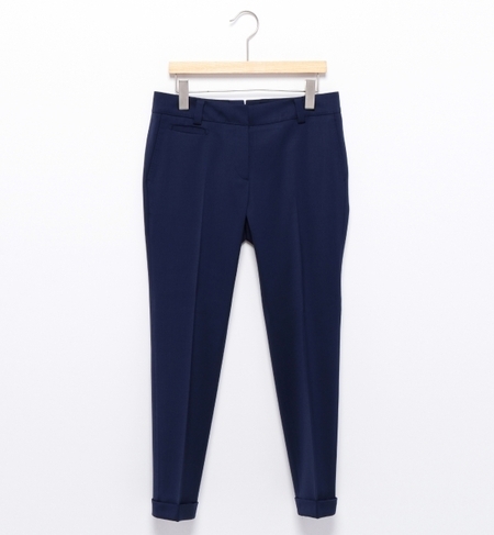 【ビームス ウィメン/BEAMS WOMEN】 INCOTEX / ウール サテン 9分丈スキニーパンツ [送料無料]