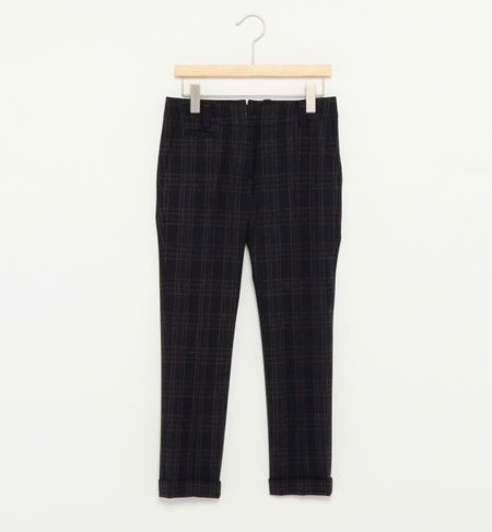 【ビームス ウィメン/BEAMS WOMEN】 INCOTEX / シャドーチェック スキニーパンツ [送料無料]