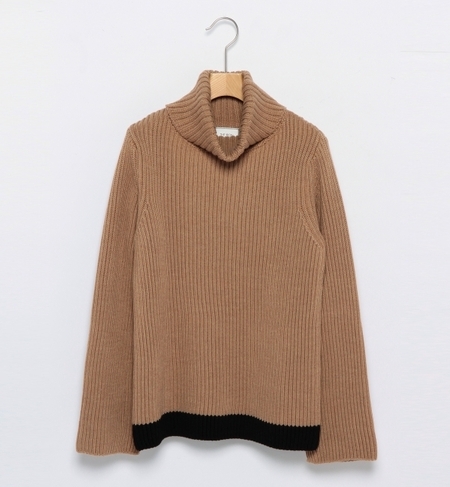 【ビームス ウィメン/BEAMS WOMEN】 THE IRON / オープンスリーブ タートルニット [送料無料]