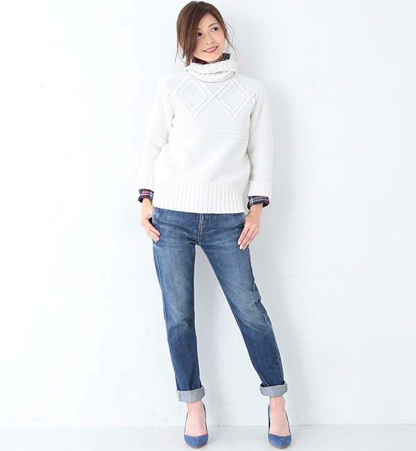 【ビームス ウィメン/BEAMS WOMEN】 VONDEL / HASストレート ブルーデニム [送料無料]