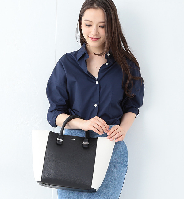 【ビームス ウィメン/BEAMS WOMEN】 【Oggi10月号掲載】BELLMER / 別注 RADOM 2トーン トートバッグ [送料無料]
