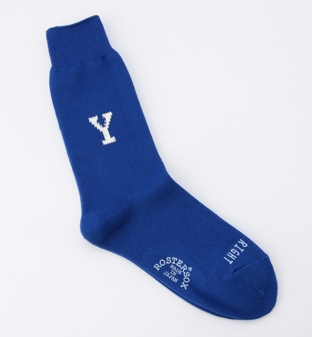 【ビームス ウィメン/BEAMS WOMEN】 ROSTER SOCKS×BEAMS BOY / カレッジ イニシャル ソックス [3000円(税込)以上で送料無料]