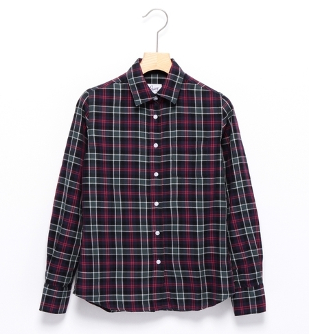 ORIAN / タータンチェック ミニシャツ
