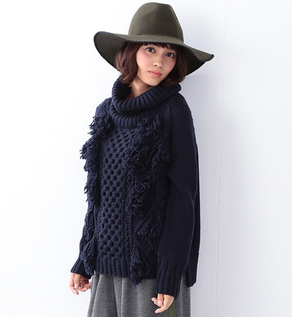 【ビームス ウィメン/BEAMS WOMEN】 【予約】BOUSSOLE×Ray BEAMS / 別注 ハイネック ニット [送料無料]