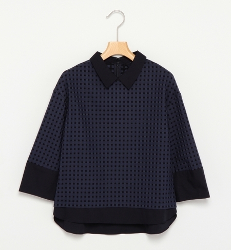 【ビームス ウィメン/BEAMS WOMEN】 Sabena / 襟付 チェック ブラウス [送料無料]