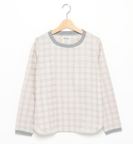 【ビームス ウィメン/BEAMS WOMEN】 ウィンドウペン リブ プルオーバーシャツ [送料無料]