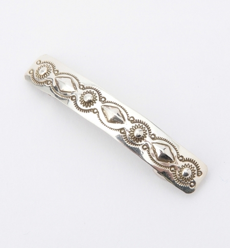 【ビームス ウィメン/BEAMS WOMEN】 Navajo Design / Silver Stamp バレッタ [送料無料]