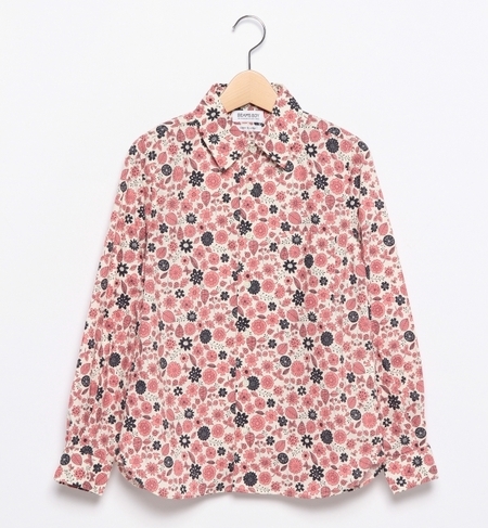 【ビームス ウィメン/BEAMS WOMEN】 フラワー レギュラーカラーシャツ [送料無料]