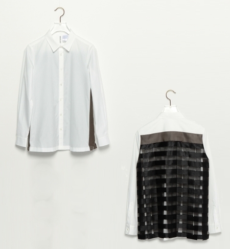 【ビームス ウィメン/BEAMS WOMEN】 SWANLAKE×Ray BEAMS / 別注 後ボーダープリーツスリーブ [送料無料]