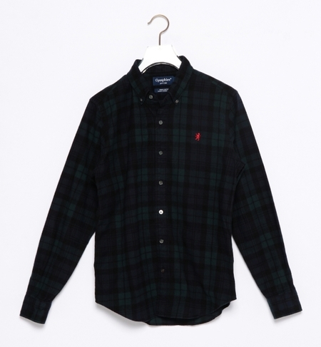 【ビームス ウィメン/BEAMS WOMEN】 GYMPHLEX / チェックボタンダウン ネルシャツ [送料無料]
