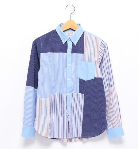 【ビームス ウィメン/BEAMS WOMEN】 クレイジーパッチ ボタンダウンシャツ [送料無料]
