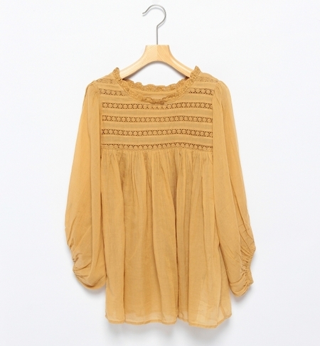 【ビームス ウィメン/BEAMS WOMEN】 ne Quittez pas / レースヨーク切替 ブラウス [送料無料]