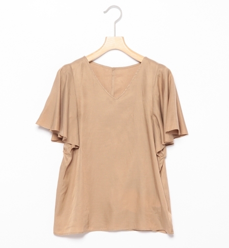 【ビームス ウィメン/BEAMS WOMEN】 ラッフルスリーブ ブラウス [送料無料]