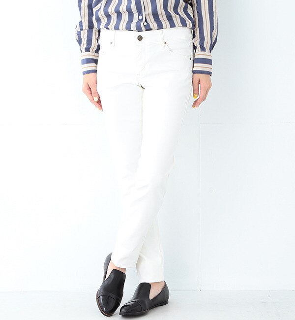 【ビームス ウィメン/BEAMS WOMEN】 【予約】Lee / ウィンタージェギンス WHITE [送料無料]