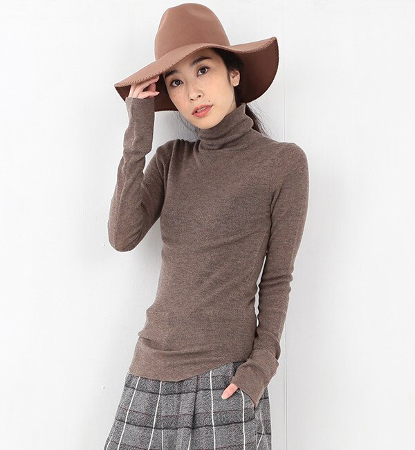 【ビームス ウィメン/BEAMS WOMEN】 RBS / ラウンドヘム リブタートルネック [送料無料]