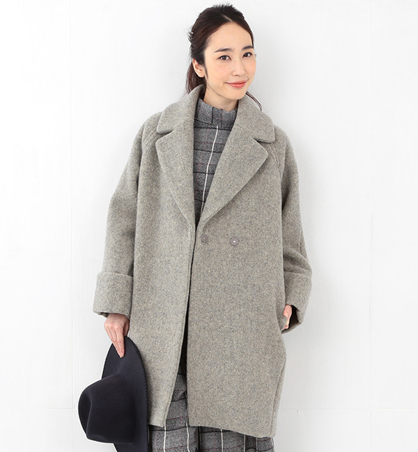 【ビームス ウィメン/BEAMS WOMEN】 【予約】RBS / ダブルカフス ビッグシルエット コート [送料無料]