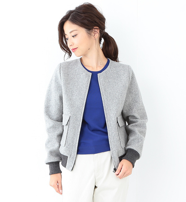 【ビームス ウィメン/BEAMS WOMEN】 Wボンディング ブルゾン [送料無料]