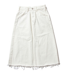 【ビームス ウィメン/BEAMS WOMEN】 【LEE3月号掲載】WRANGLER / 40th別注 裾フリンジ デニムスカート [送料無料]