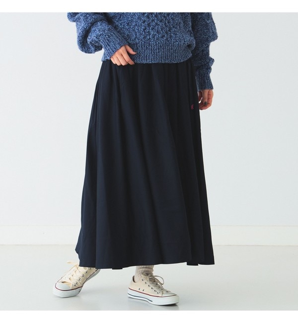 GRAMICCI × BEAMS BOY / 別注 ギャバ ロング スカート|BEAMS WOMEN