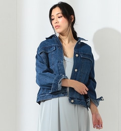 【ビームス ウィメン/BEAMS WOMEN】 WAVEN / ”Karin” ビッグデニムジャケット [送料無料]