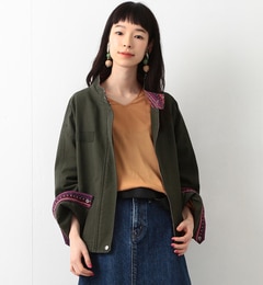 【ビームス ウィメン/BEAMS WOMEN】 サイド ジップ ミリタリー ブルゾン [送料無料]