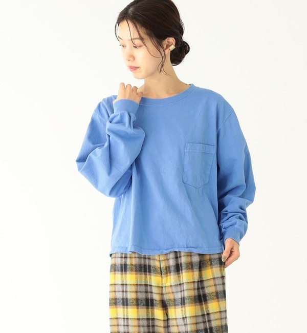 Goodwear / カスタム ビッグ ロングスリーブ Tシャツ|BEAMS WOMEN