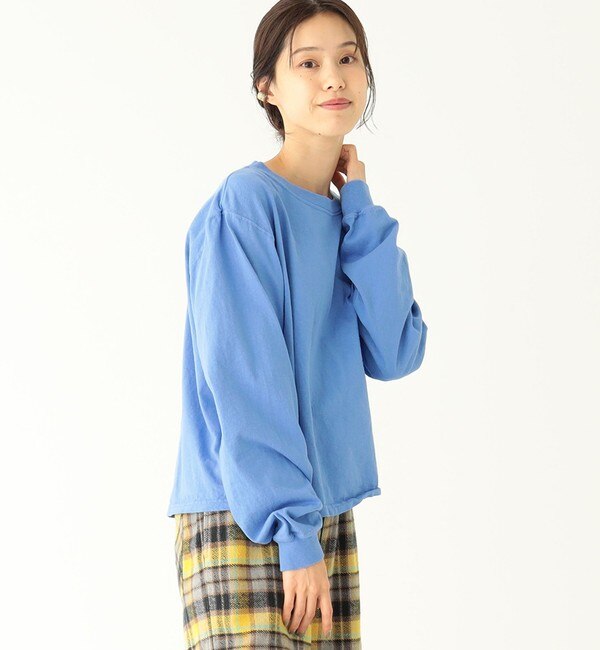 Goodwear / カスタム ビッグ ロングスリーブ Tシャツ|BEAMS WOMEN