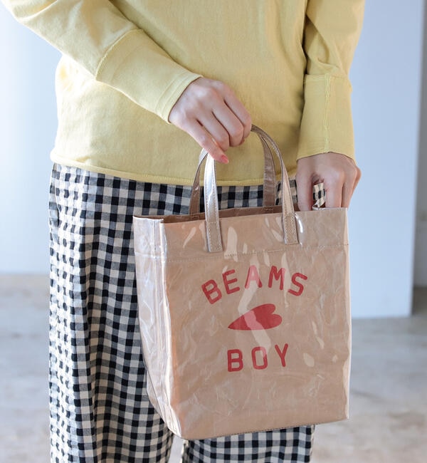 ＜アイルミネ＞【ビームス ウィメン/BEAMS WOMEN】 BEAMS BOY / BBロゴ ショップバック画像
