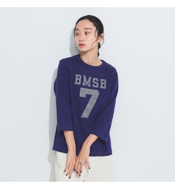 BEAMS BOY / テンジク フットボール 3/4 Tシャツ|BEAMS WOMEN(ビームス