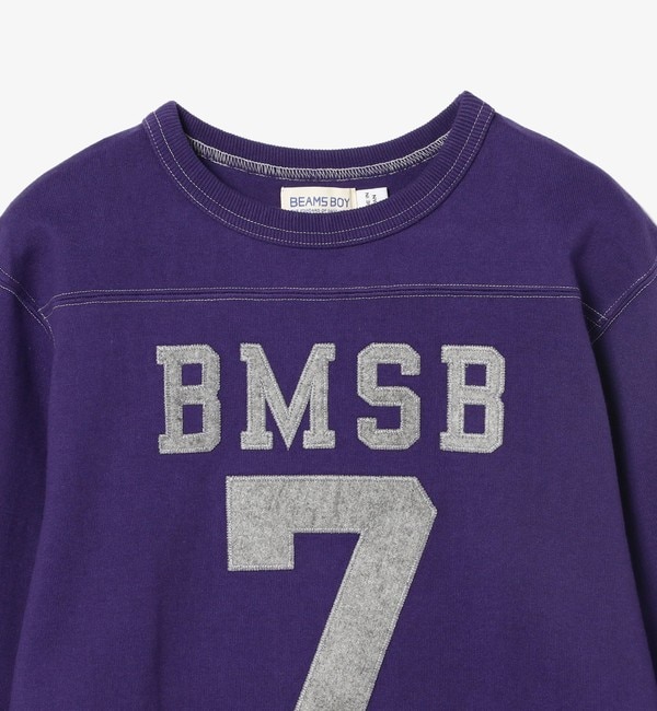 BEAMS BOY / テンジク フットボール 3/4 Tシャツ|BEAMS WOMEN(ビームス