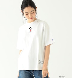 Champion Beams Boy 別注 ミッキーマウス ポケット Tシャツ Disney ディズニー Beams Women ビームス ウィメン の通販 アイルミネ