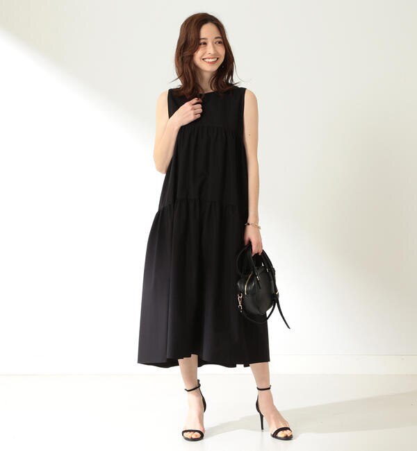 Demi Luxe Beams コットン ティアードワンピース Beams Women ビームス ウィメン の通販 アイルミネ