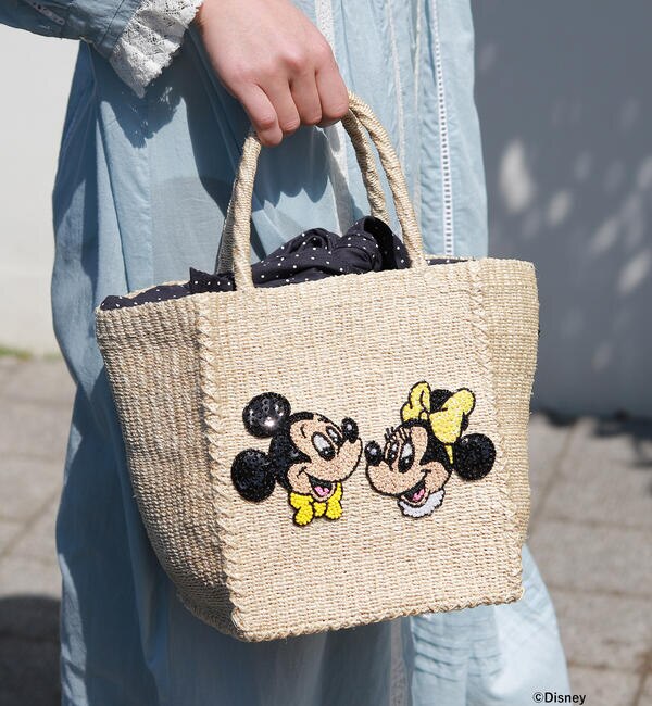 Beams Boy 45th別注 Disney アバカ スクエア Bag ディズニー Beams Women ビームス ウィメン の通販 アイルミネ