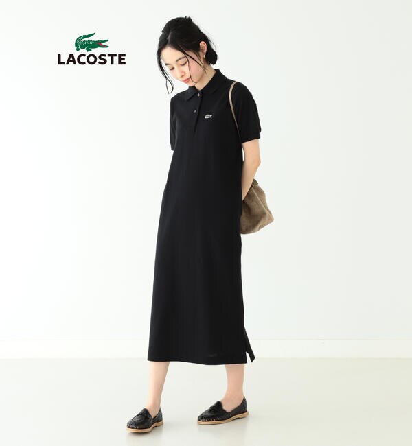 Lacoste Beams Boy 別注 ピケ ワンピース Beams Women ビームス ウィメン の通販 アイルミネ